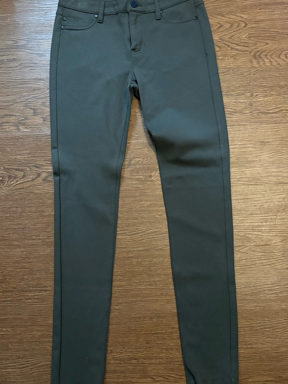 Liverpool Jeans Company Skinny Pants in Dark Olive Green